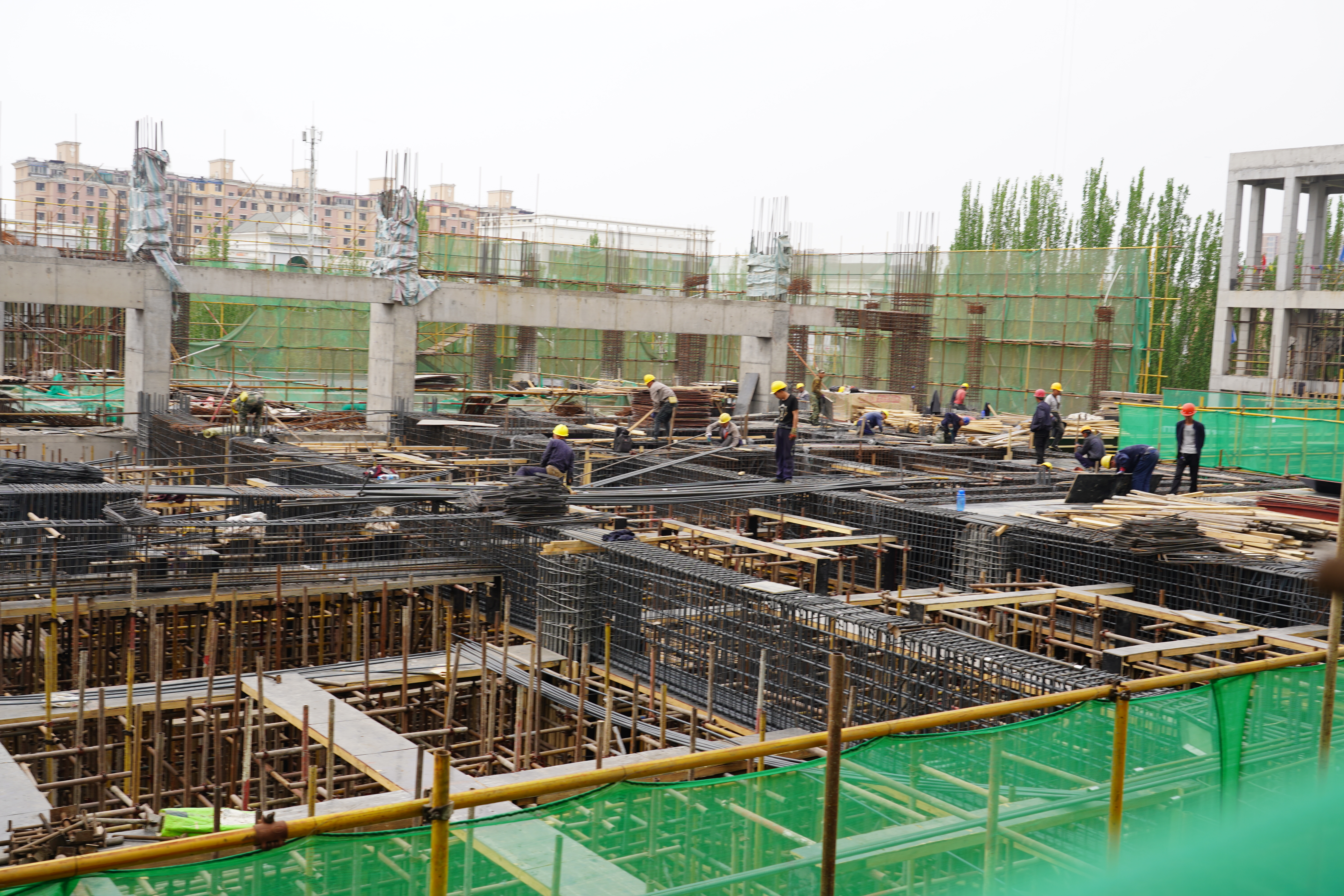 三合村200T燃煤鍋爐等量工程施工現場.jpg 三合村200T燃煤鍋爐等量工程施工現場.jpg